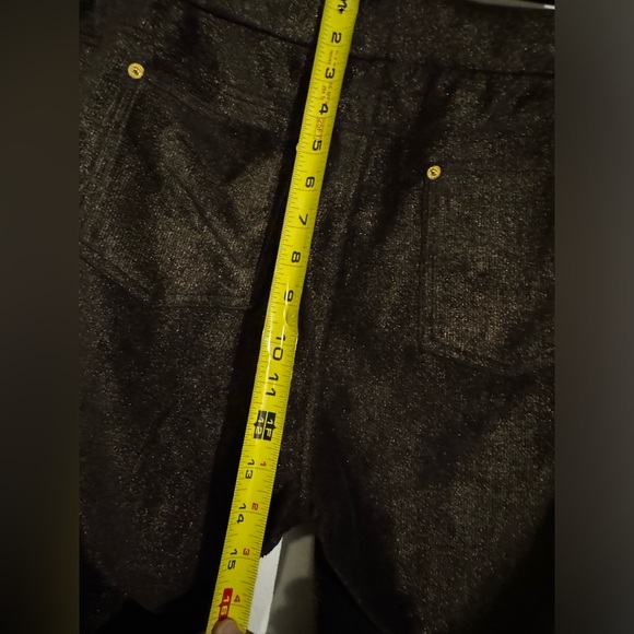 Michael Kors XL Gold Brown Shimmer Pants - Picture 10 of 16
